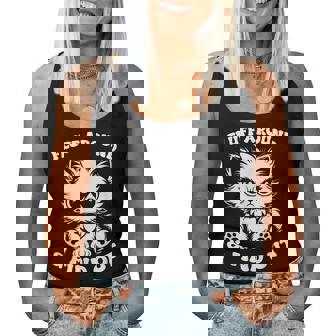 Fluff Around And Find Out Cat Lover Sarcasm Humor Cat Lady Women Tank Top | Seseable FR