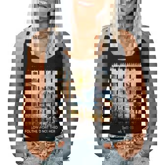 Follow The Word Not The Herd Christian Faith Bible Women Tank Top - Monsterry