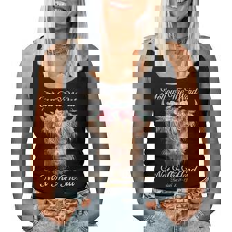 Follow The Word Not The Herd Christian Western Highland Cow Women Tank Top | Seseable FR