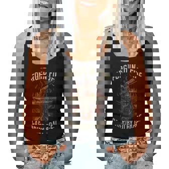 Forged In Fire Carried By Grace Rugged Christian Message Women Tank Top | Seseable CA