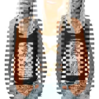 Friends Giving 2025 Thanksgiving Friendsgiving Messy Bun Women Tank Top - Thegiftio