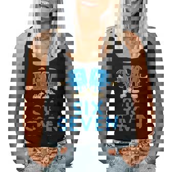 Fun 67 Meme Six Seven Science Teacher Periodic Table Women Tank Top | Mazezy