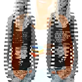 67 Meme English Teacher Reading Book Lover Humor Women Tank Top | Seseable FR