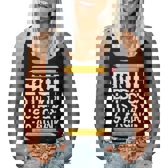 67 Teacher Bruh 6-7 Meme Six Seven Women Tank Top | Seseable CA