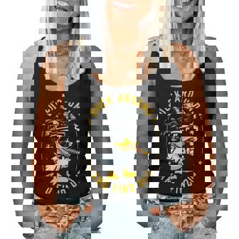 Duck Around And Find Out Women Tank Top - Monsterry