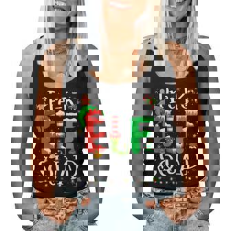 Elf Squad Pre-K Teacher Christmas Child Xmas Women Tank Top - Monsterry