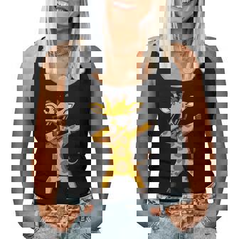 Giraffe Boys Animal Print Giraffe Print レディースタンクトップ - Kawaiitshirt