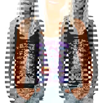 I'm Just Here For The Boos Cute Halloween Ghost Women Women Tank Top - Thegiftio