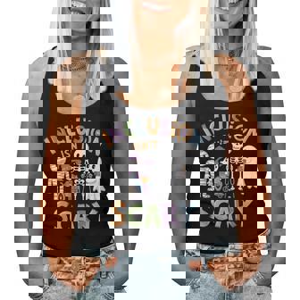 Inclusion Isn't Scary Halloween Sarcastic Disability Women Tank Top | Mazezy