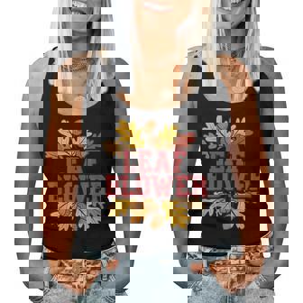 Leaf Blower Costume Fall Halloween Gardening Cleanup Women Tank Top | Seseable UK