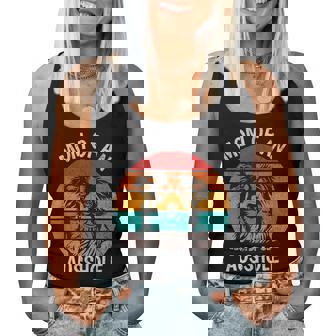 Mom Of An Ausshole Australian Shepherd Aussie Women Tank Top - Thegiftio