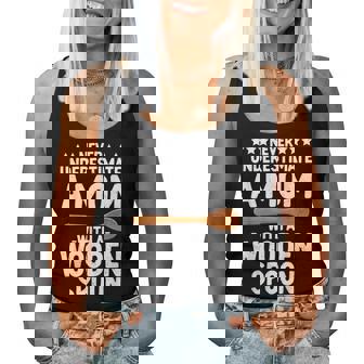 Wooden Spoon Survivor Mom With A Wooden Spoon Women Tank Top - Thegiftio