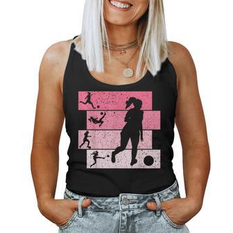 Fußball Mädchen Fußballerin Fussball Damen Tank Top Frauen - Geschenkecke