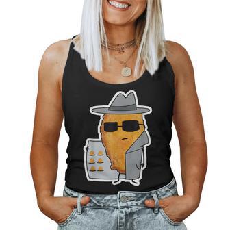 Geheimagent Chicken Nugget Geschenk Herren Damen Tank Top Frauen - Geschenkecke