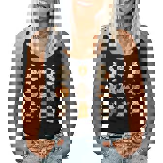 Ghost Healthcare Worker Nurse Halloween Cute Nurse Women Tank Top - Thegiftio