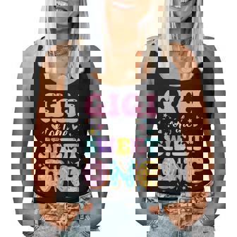 Gigi Of The Sweet One 1St Birthday Donut Bday Party Women Tank Top | Mazezy