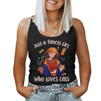 Gimnasio Girls & Amantes De Los Gatos Camiseta sin mangas para mujer - Regaloses