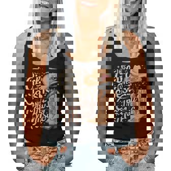 This Girl Loves Jesus And Country Music Women Tank Top - Monsterry