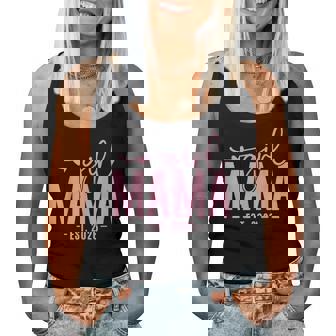 Girl Mama Est 2026 Pregnancy Reveal Mom To Be New Mommy Women Tank Top - Monsterry