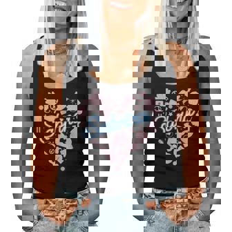 Girl Retro Sabrina First Name Personalized Heart Women Tank Top | Mazezy