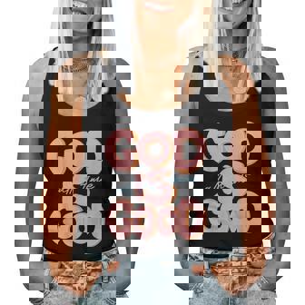 God Is Good All The Time Inspirational Christian Women Tank Top | Seseable CA