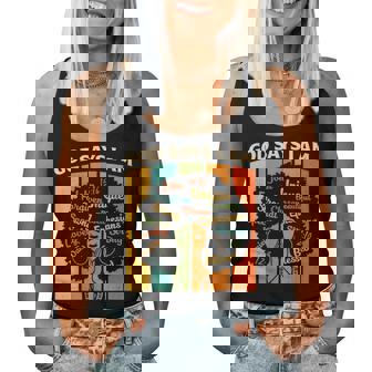 God Says I Am Christian Black History Melanin African Women Women Tank Top | Seseable UK