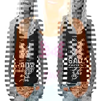 Grandma Of The Birthday Girl Cute Pink Bow Family Matching Women Tank Top | Seseable CA