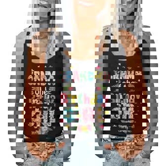 Grandma Of The Birthday Girl Hawaii Family Party Decor Women Tank Top - Monsterry