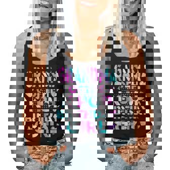 Grandma Of The Birthday Girl Kpop Family Matching Party Women Tank Top | Seseable CA