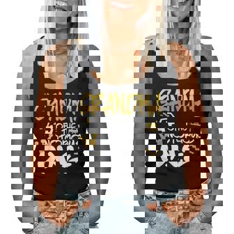 Grandma Of The Notorious One Old School 1St Hip Hop Birthday Women Tank Top | Mazezy