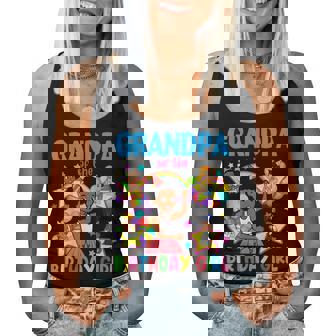 Grandpa Of Birthday Girl Gracie Birthday Dolls Girl Party Women Tank Top | Seseable CA