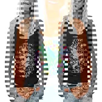 Groovy Hippie Peace Hope Love Peace Bird World Peace Day Women Tank Top | Mazezy