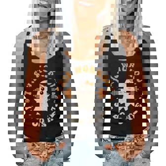 Groovy This Workout Is Boo Halloween Gym Ghost Fitness Women Tank Top - Monsterry