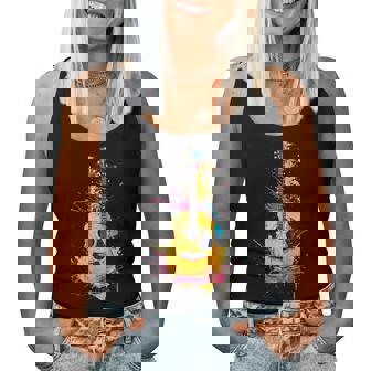 Guitarra Acústica Para Hombres Es Y Niños Camiseta sin mangas para mujer - Regaloses