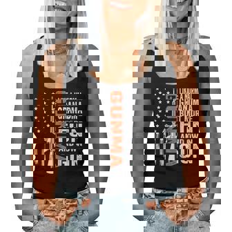 Gunma Like A Normal Grandma But More Fun And Owns Guns Women Tank Top | Mazezy