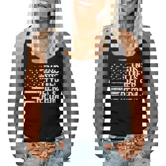 Guns Titties Beer & Freedom – Drapeau Américain Amusant Pour Homme Débardeur pour femme - Cadeauxyz