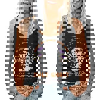 Halloween Aint No Ghost Like Holy Ghost Christian Women Women Tank Top - Seseable