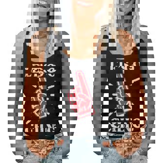 Halloween Lets Go Ceiling Fan Costume Humor Women Women Tank Top - Thegiftio