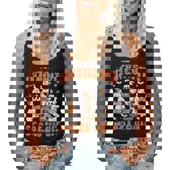 Halloween Intensive Care Scare Unit Ghost Nurse Icu Nursing Women Tank Top | Seseable CA