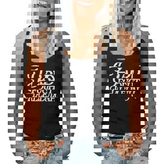 Hard Fought Hallelujah Retro Christian Bible Verse Religious Women Tank Top - Monsterry