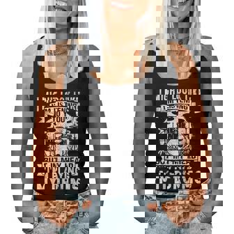 In My Head I'm Playing My Drums Drummers Women Women Tank Top - Monsterry