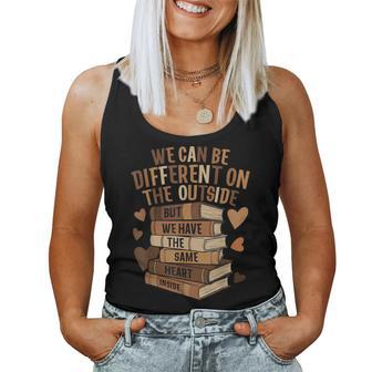 We Have The Same Heart Black History Month Book Lover Women Women Tank Top | Mazezy