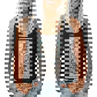 Hockey Mom Skeleton Card Women Tank Top | Seseable CA