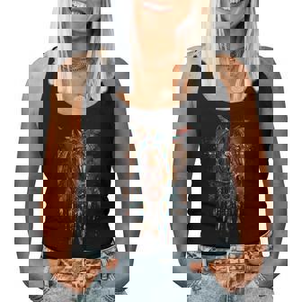 Horse Dreamcatcher Native American Indian Feathers Arts Women Tank Top | Mazezy