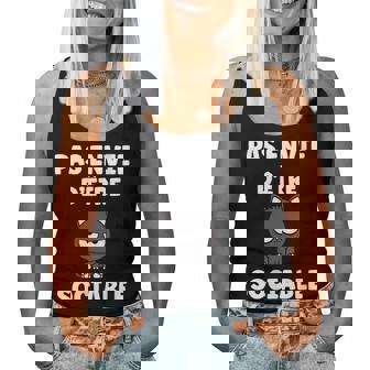 Humour Chat Mignon Grognon Drole Pas Envie D'êtreociable Débardeur pour femme - Cadeauxyz