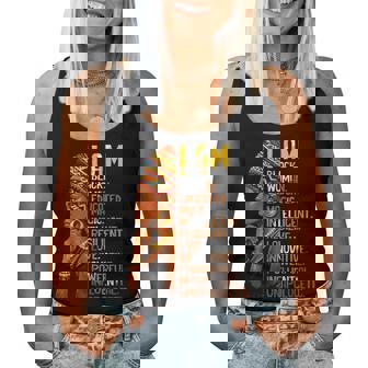 I-Am Black Woman Educated Magic Intelligent Black History Women Tank Top - Thegiftio