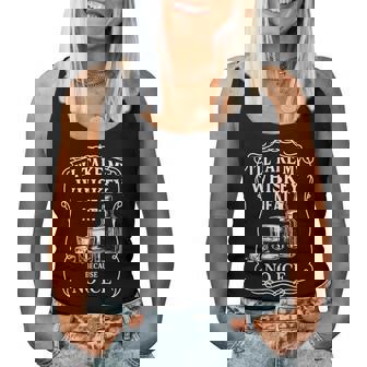 I'll Take My Whiskey Neat Anti-Ice Women Tank Top - Thegiftio