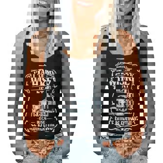 I'll Take My Whiskey Neat Because Ice Ruins Everything Women Tank Top | Seseable CA