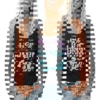 I'm The Birthday Girl Tie Dye Party Family Matching Women Tank Top | Mazezy