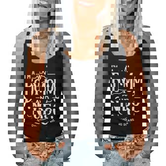 I'm A Boy Mom And A Nurse Nothing Scares Me Boy Mom Nurse Women Tank Top - Thegiftio